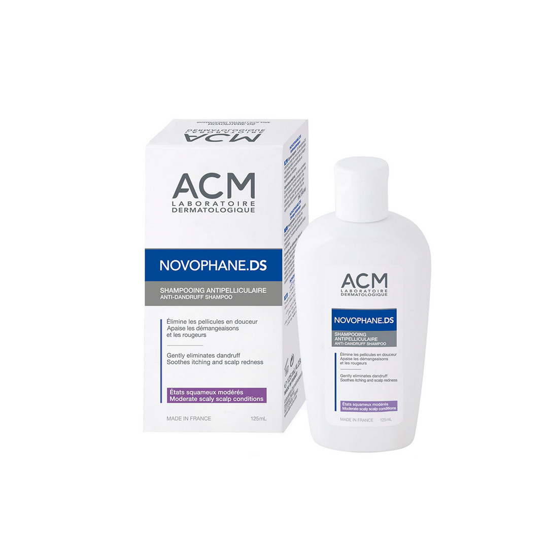 Sampon anti-matreata ACM Novophane DS impotriva descuamarii moderate a scalpului, 125 ml
