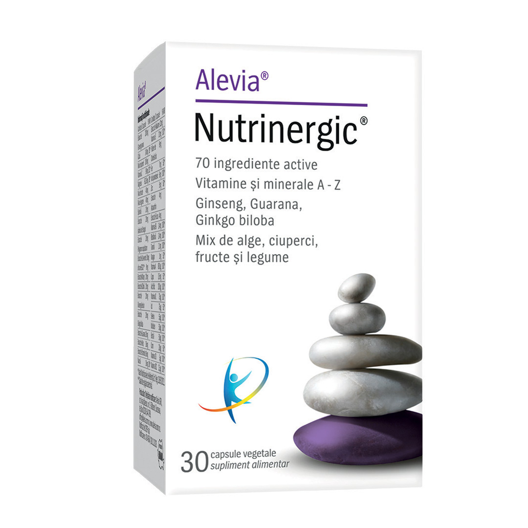 Nutrinergic, 30 capsule vegetale, Alevia