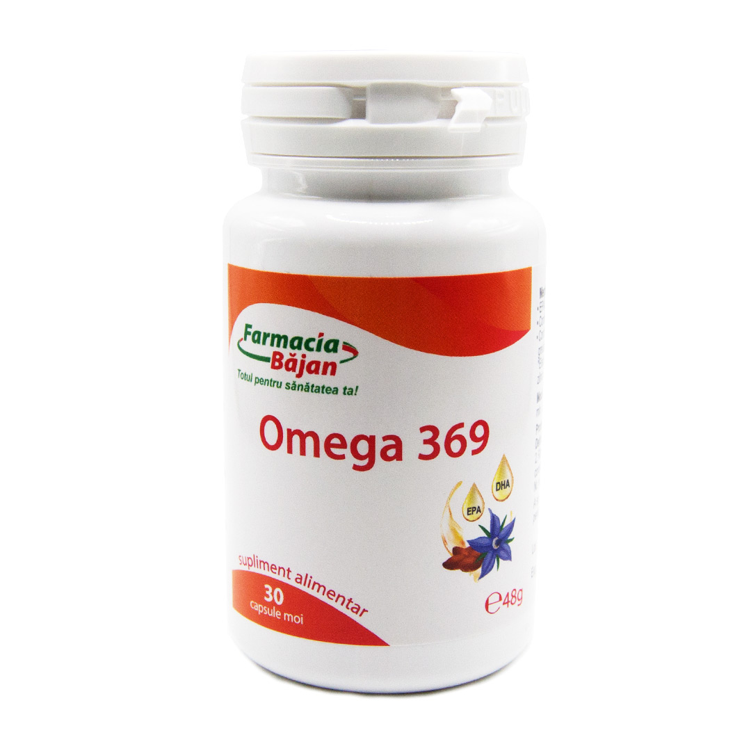 Omega 369, 30 capsule, Farmacia Bajan