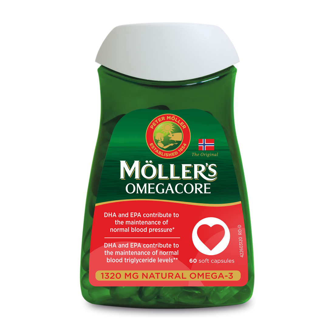 Omegacore, 60 capsule moi, Moller's