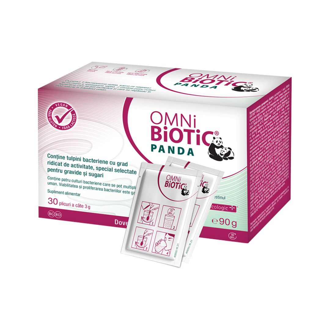 Omni Biotic Panda, 30 plicuri, Institut Allergosan