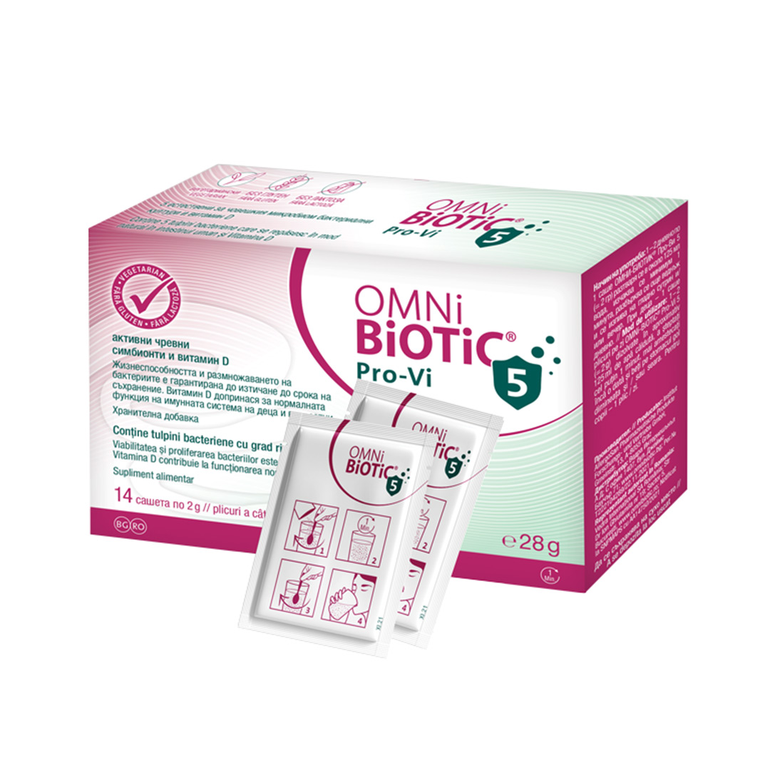 Omni Biotic Pro-Vi 5, 14 plicuri, Vedra