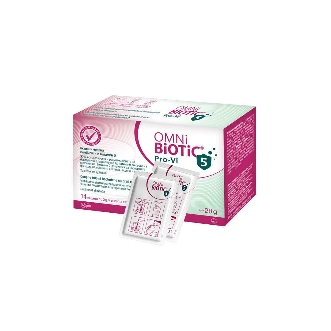 Omni Biotic Pro-Vi 5, 14 plicuri, Institut AllergoSan