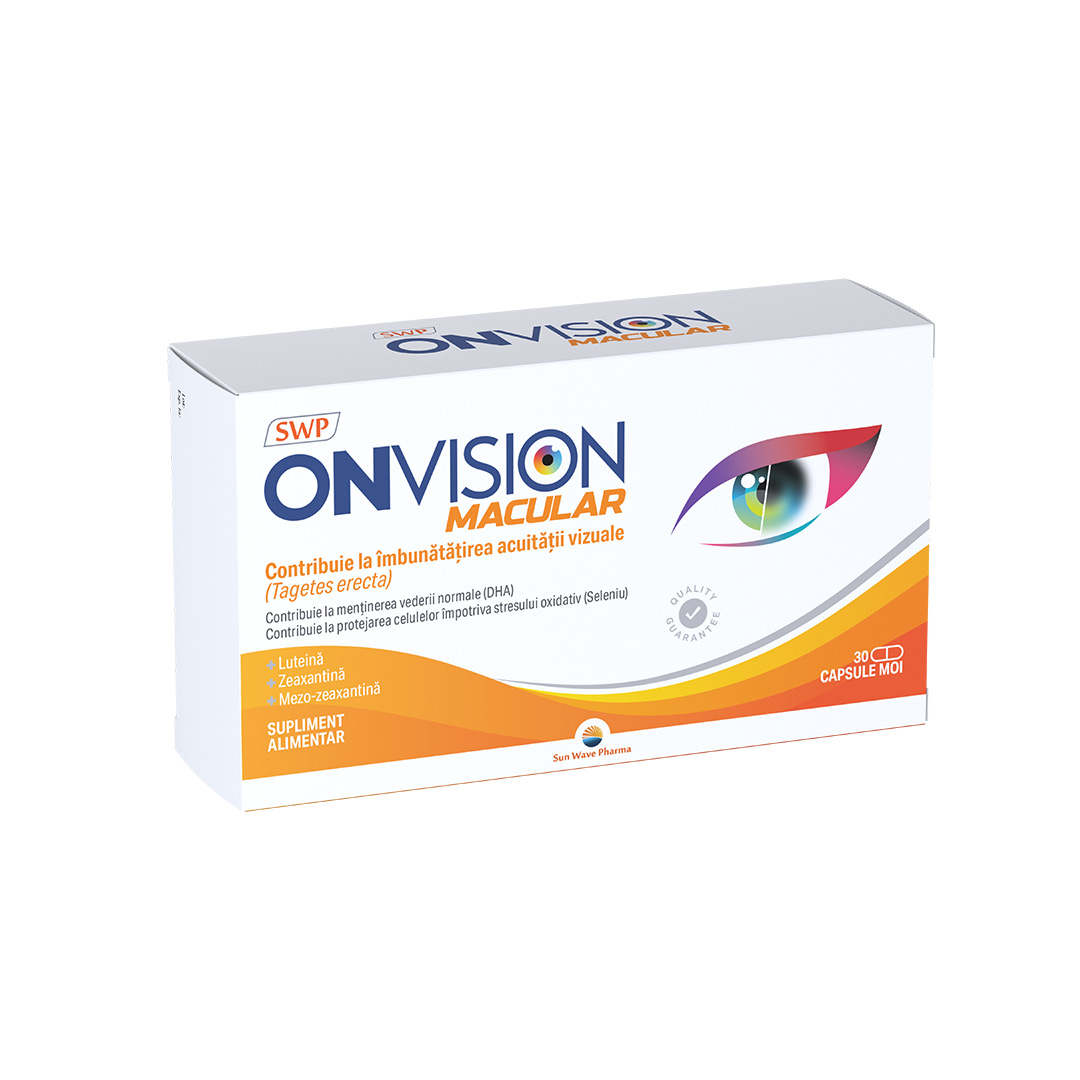 Onvision Macular, 30 capsule moi, Sun Wave Pharma