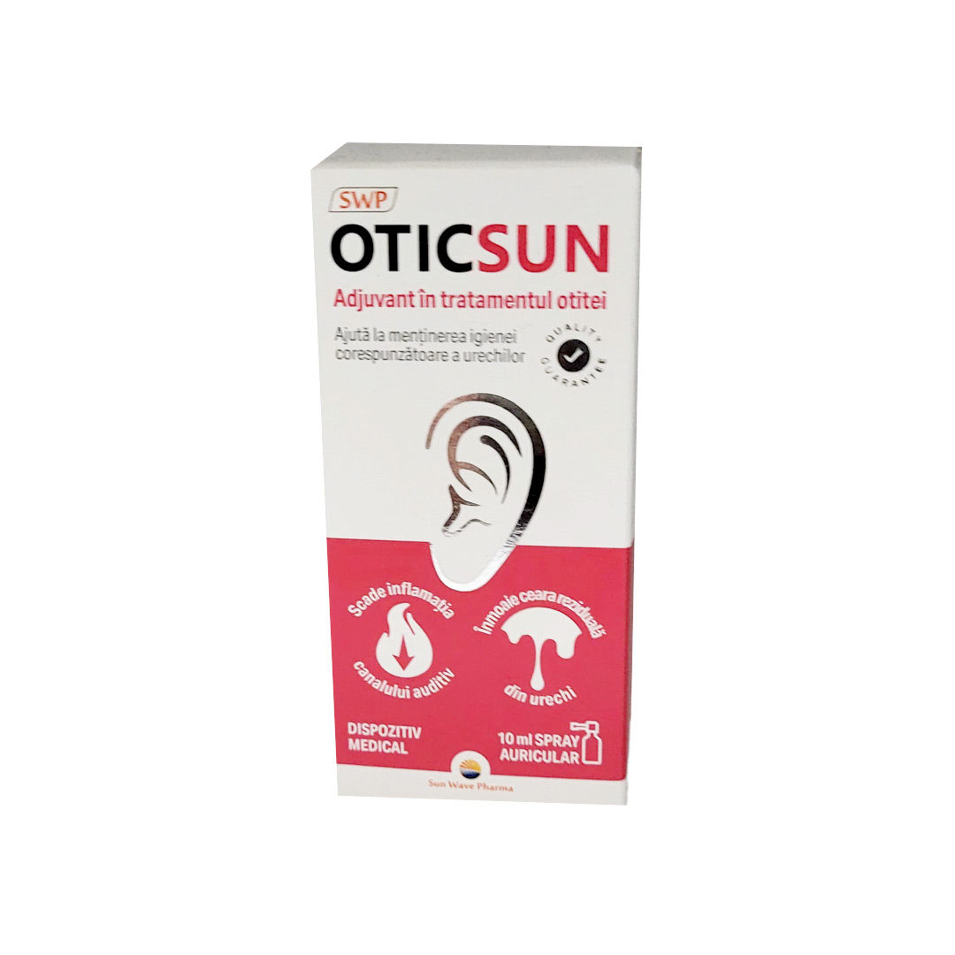 Oticsun spray auricular, 10 ml, Sun Wave Pharma