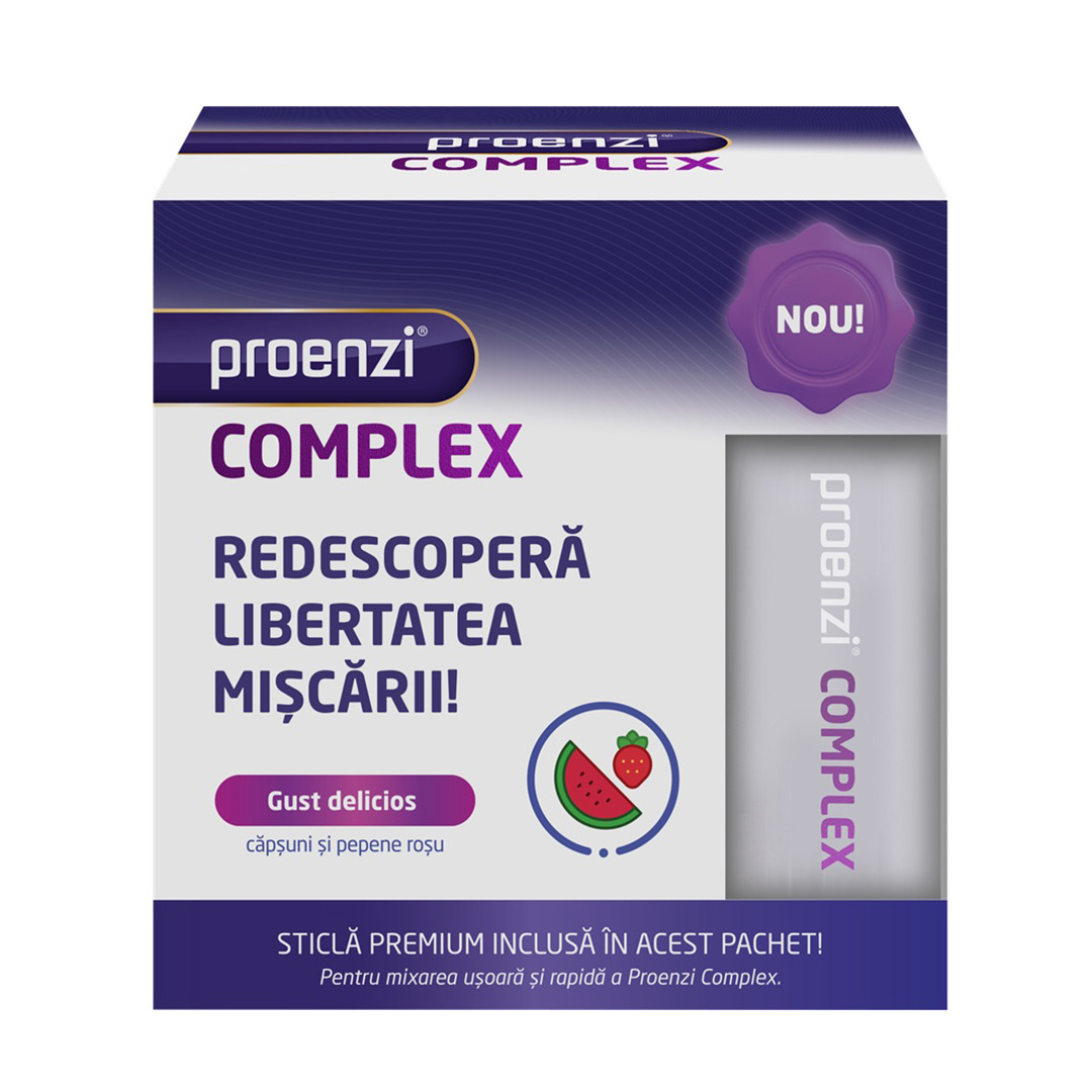 Pachet - Proenzi Complex, 30 plicuri + sticla, Walmark
