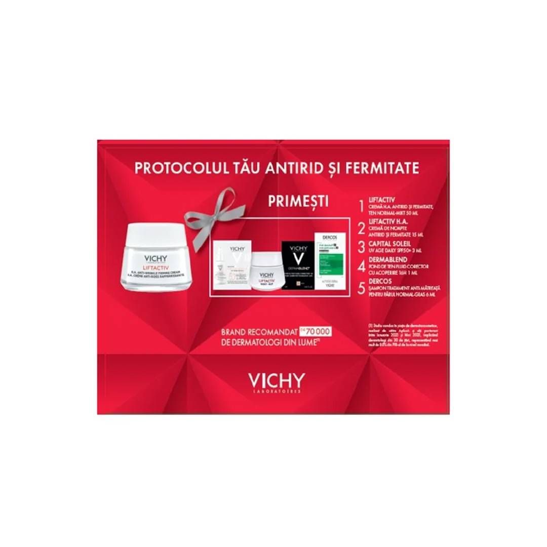 Pachet: Liftactiv Antirid pentru ten normal-mixt, Vichy