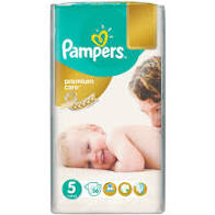 PAMPERS 5  PREMIM CARE 11-25 KG X 56 BUC