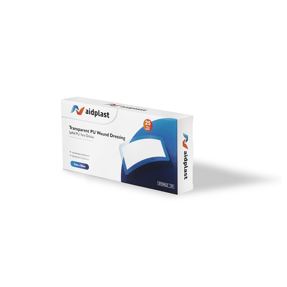 Pansament steril rezistent la apă ProtectFilm PU 9 cm x 20 cm, 25 buc/cutie, Aidplast
