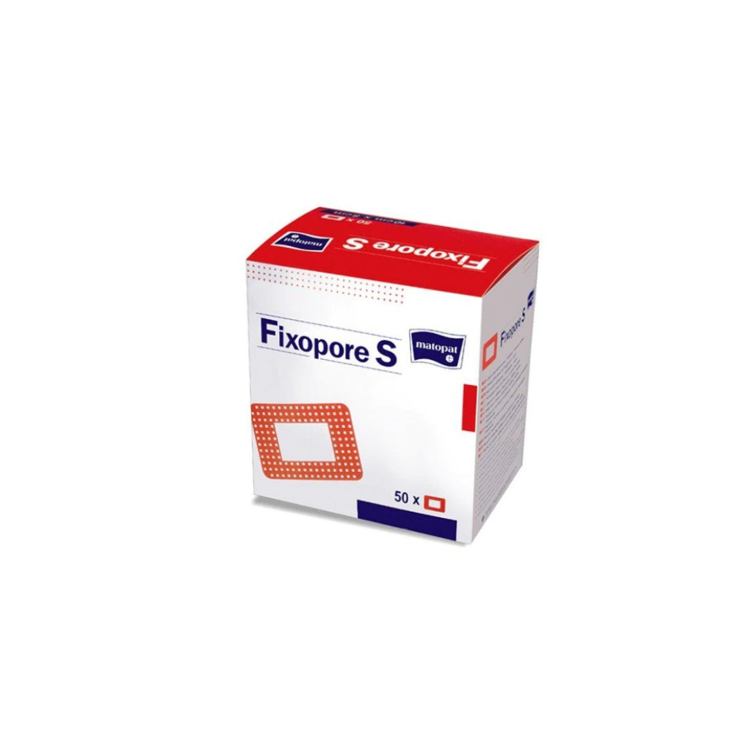 Pansamente sterile autoadezive cu baza din netesut, 10 cm x 6 cm, 50 bucati,  Fixopore
