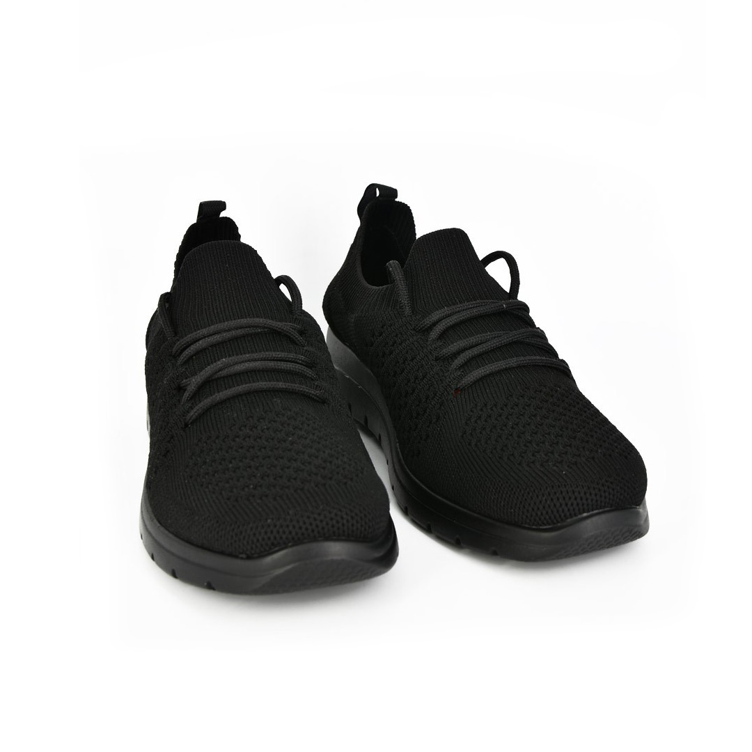 Pantofi Dama Sport din Microfibra FF136, negru