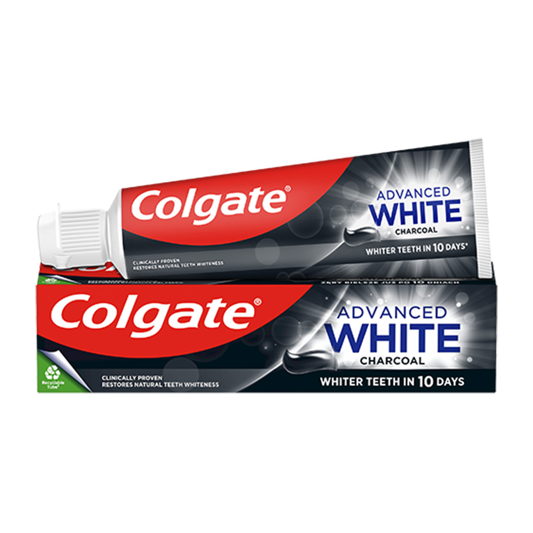 Pasta de dinti Advanced White Charcoal, 100 ml, Colgate