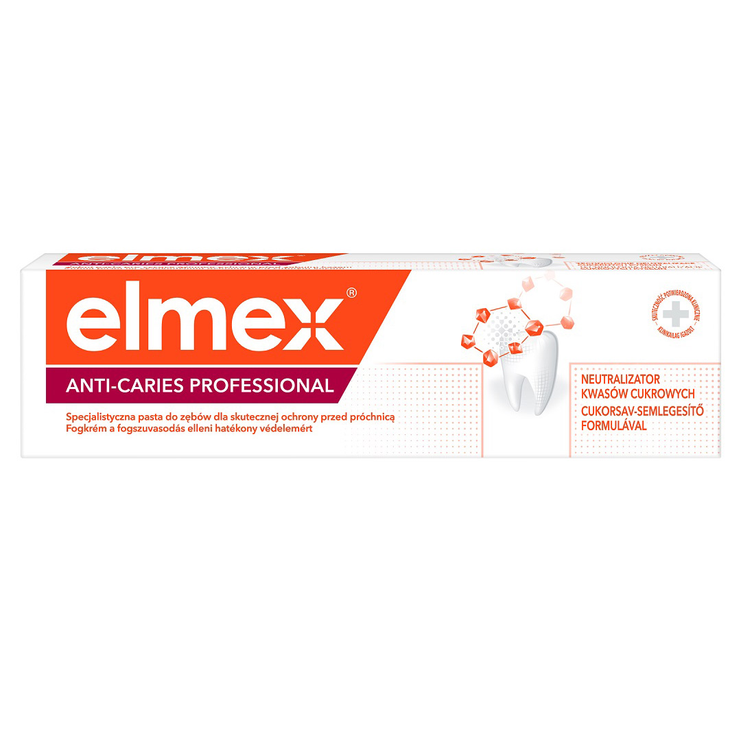 Pasta de dinti Anti-Caries Professional 75 ml, Elmex