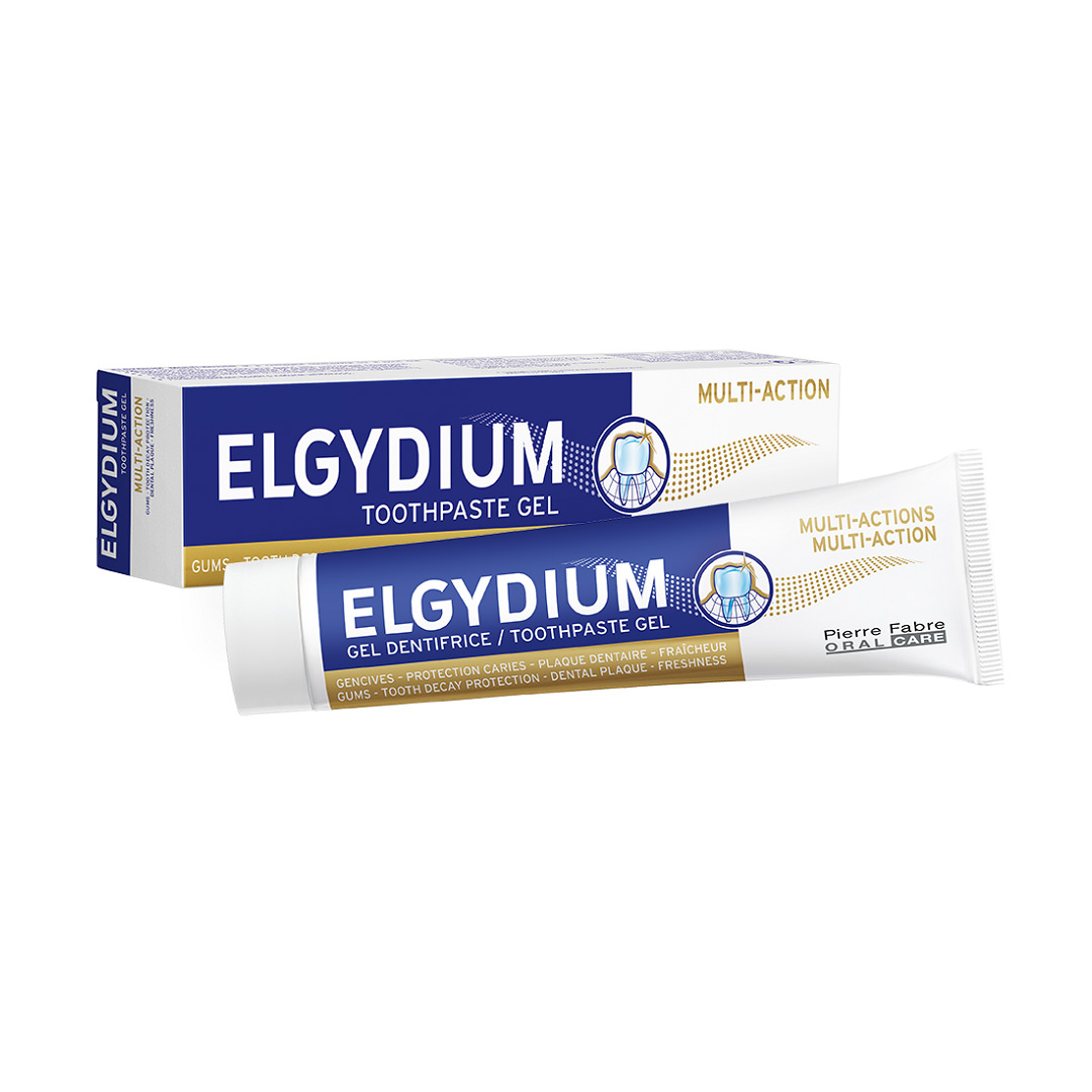 Pasta de dinti cu beneficii multiple Multi Action, 75 ml, Elgydium