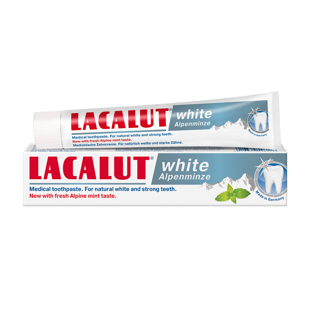 Pasta de dinti Lacalut White Alpenminze, 75 ml