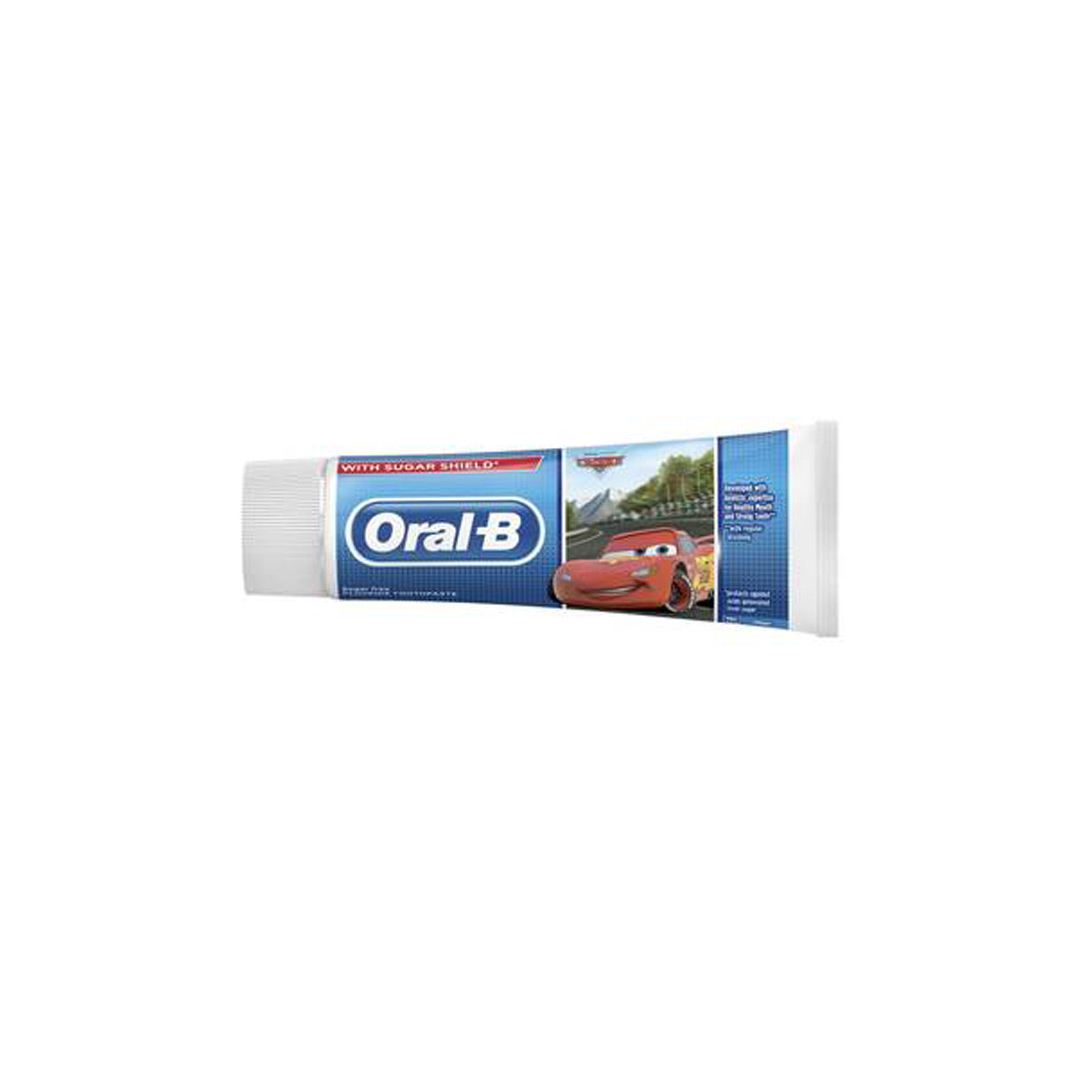 Pasta dinti Stages Cars 3-5 ani, 75 ml, Oral-B