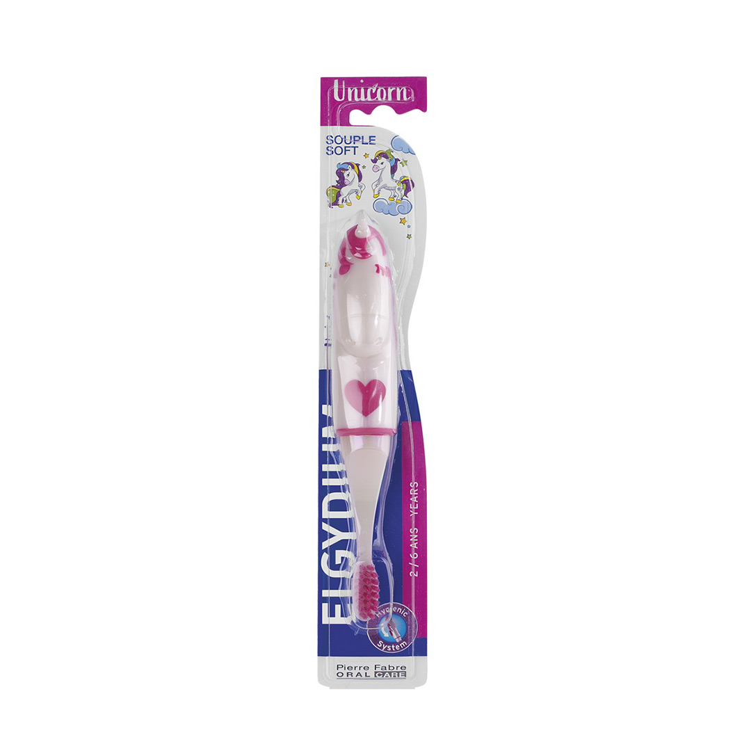 Periuta de dinti pentru copii 2-6 ani Unicorn, 1 bucata, Elgydium