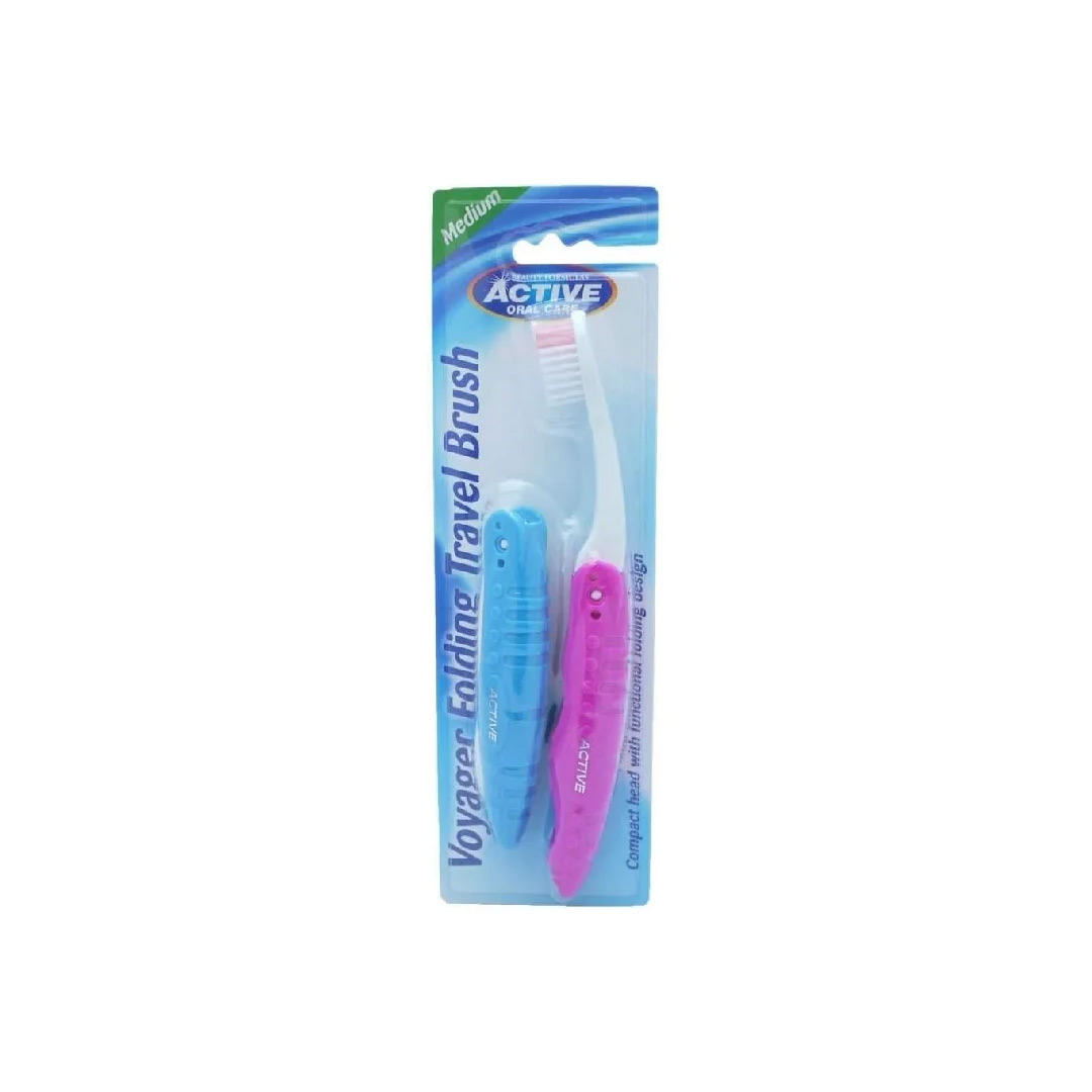 Periuta de dinti pentru voiaj pliabila, 2 bucati, Beauty Formulas