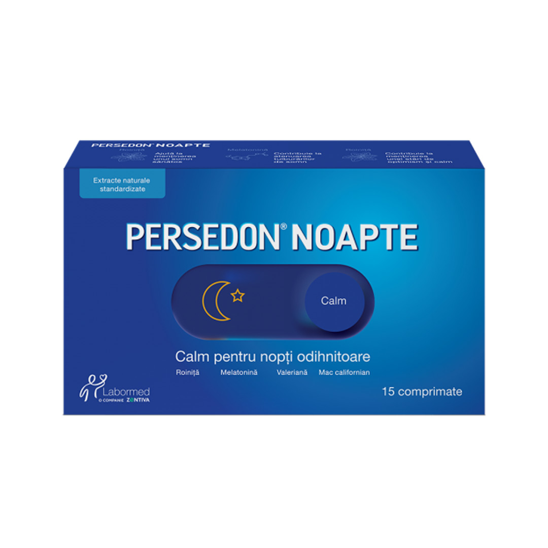 Persedon Noapte, 15 comprimate, Labormed