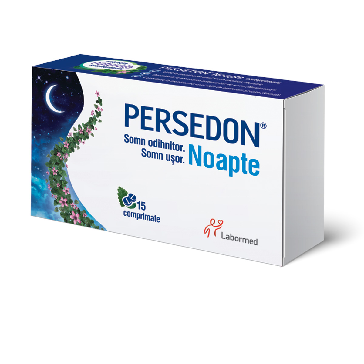 Persedon Noapte, 15 comprimate, Sandoz