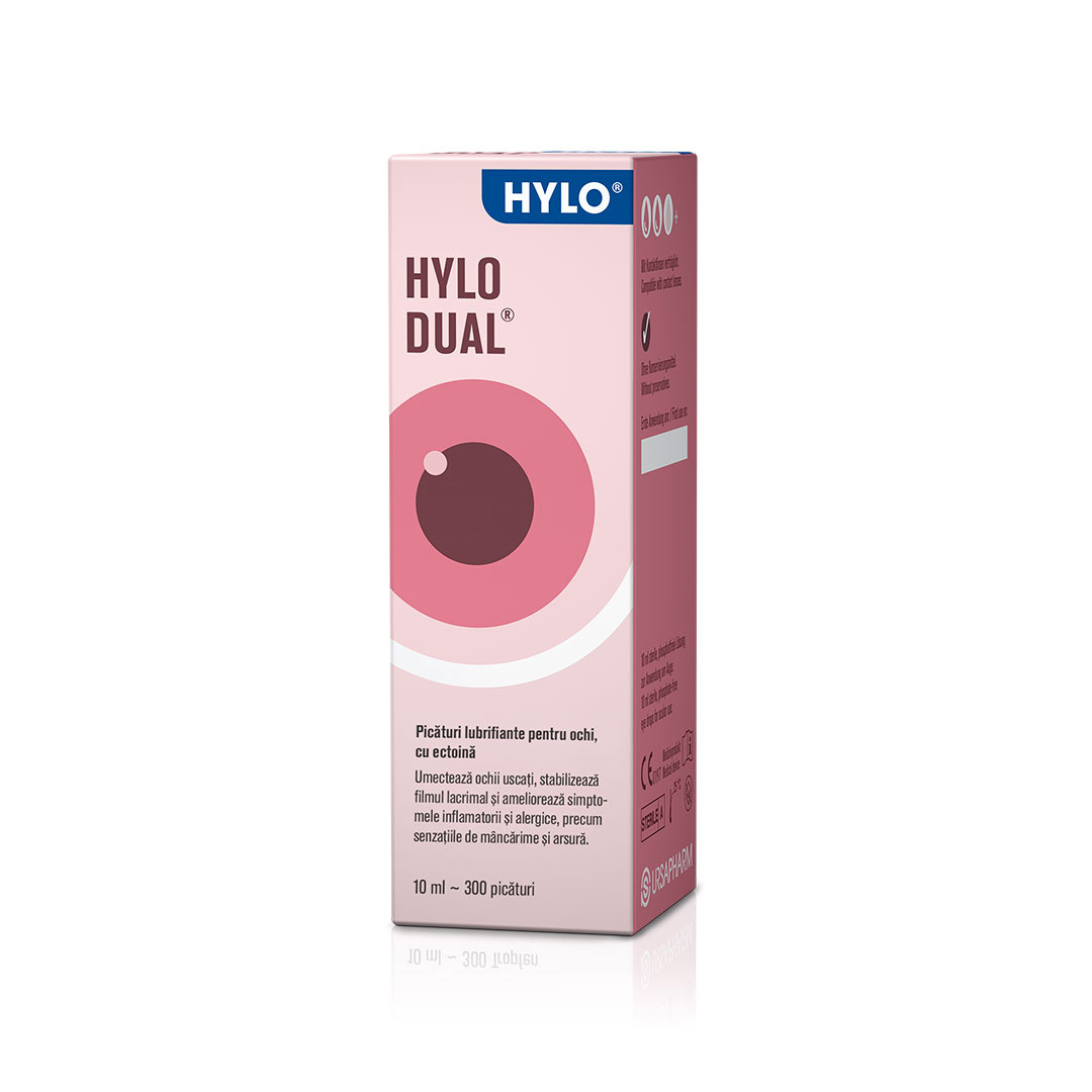 Picaturi pentru ochi Hylo Dual, 10 ml, Ursapharm