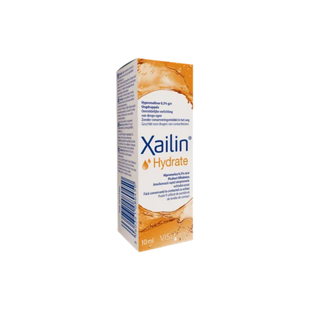 Picaturi oftalmice Xailin Hydrate, 10 ml, Visufarma
