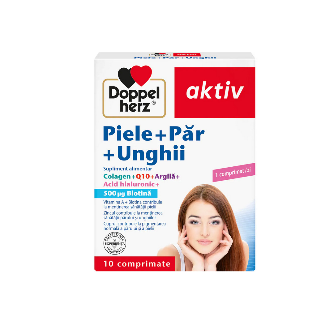 Supliment alimentar Aktiv Piele Par Unghii, 30 comprimate, Doppelherz