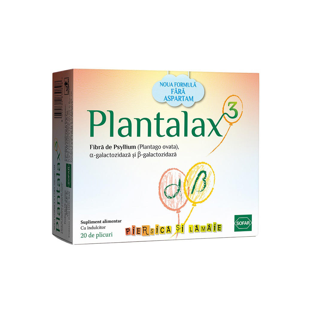 Plantalax 3, 20 plicuri, Sofar