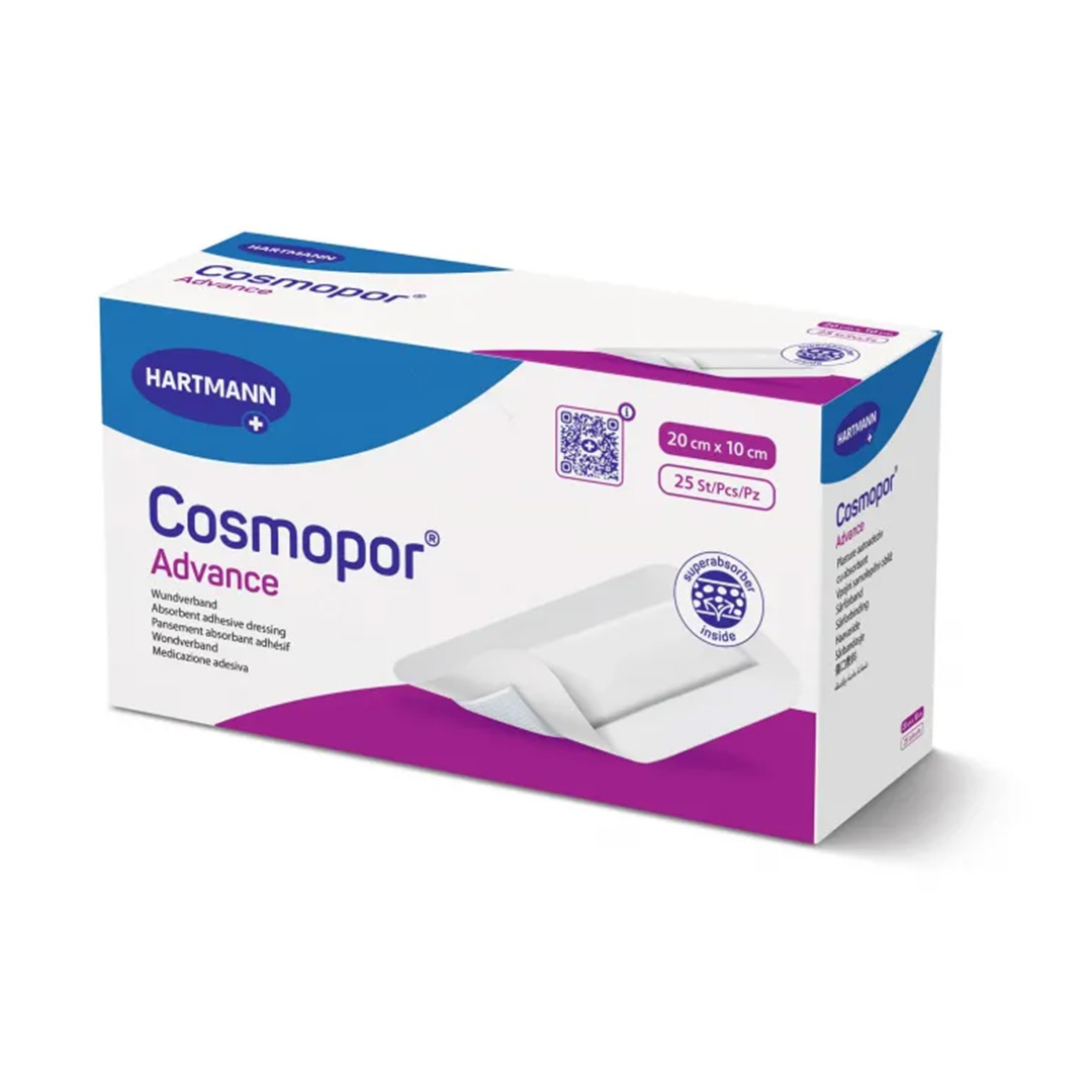 Plasture autoadeziv, Cosmopor Advance, 20 x 10 cm, 1 cutie/25 bucati, Hartmann