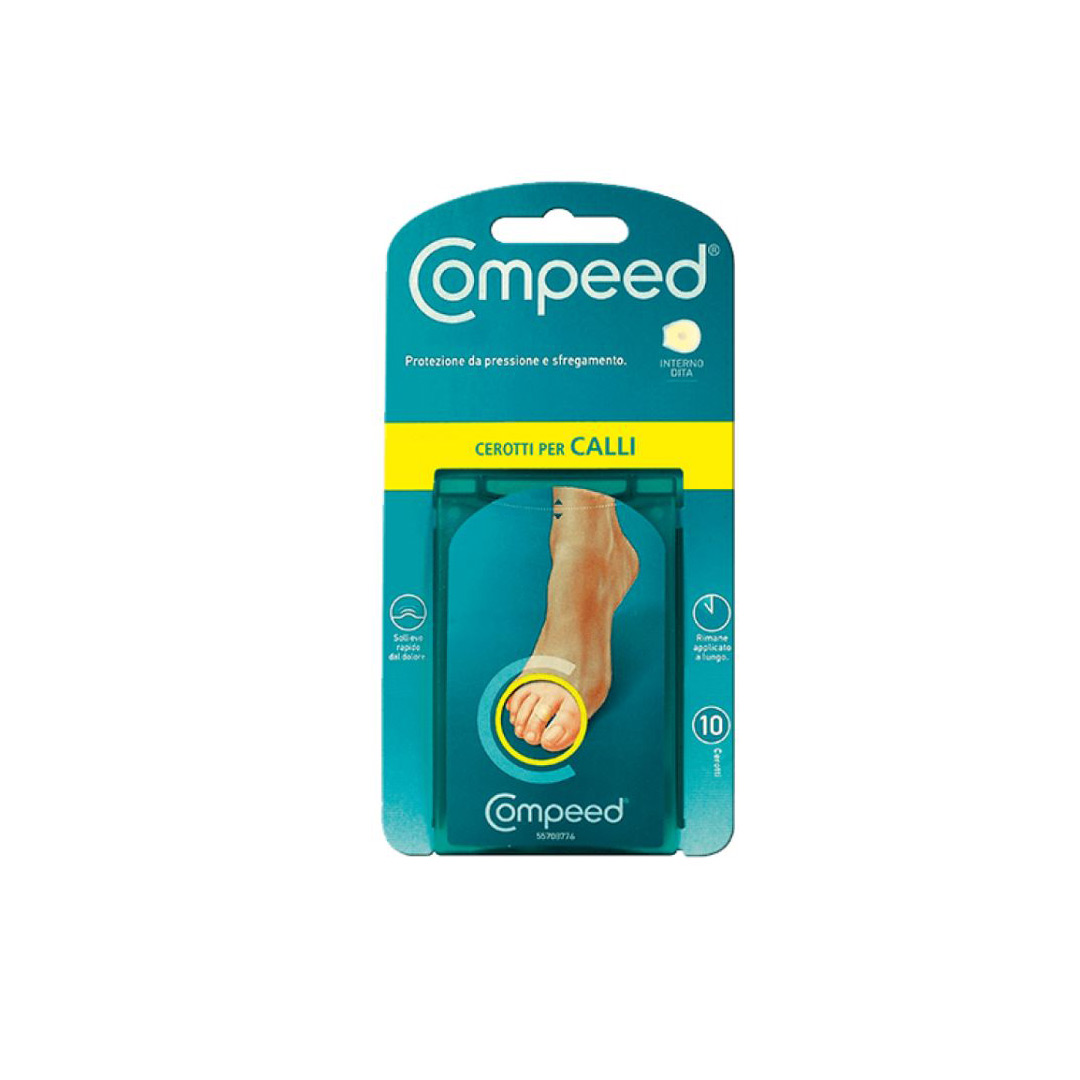 Plasturi interdigitali pentru bataturi profunde, 10 bucati, Compeed