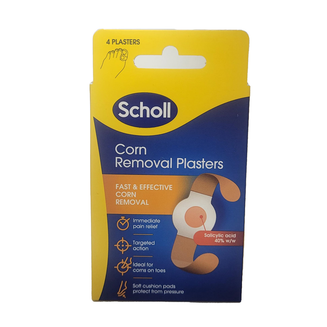 Plasturi pentru indepartarea bataturilor, 4 bucati, Scholl