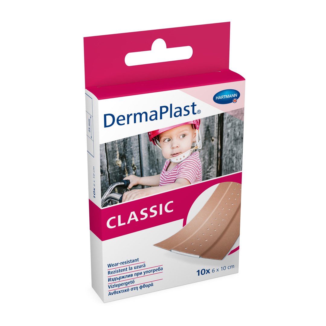 Plasturi hipoalergeni DermaPlast classic, 10 bucati, Hartmann