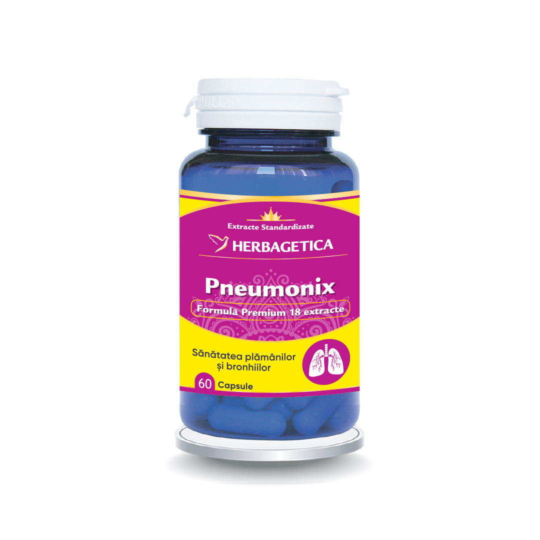 Pneumonix, 60 capsule, Herbagetica