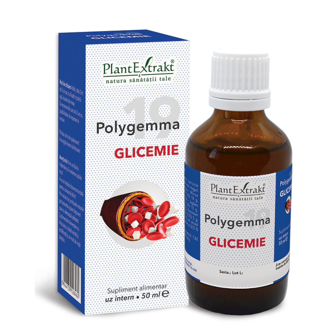 Polygemma 19 Glicemie, 50 ml, Plant Extrakt