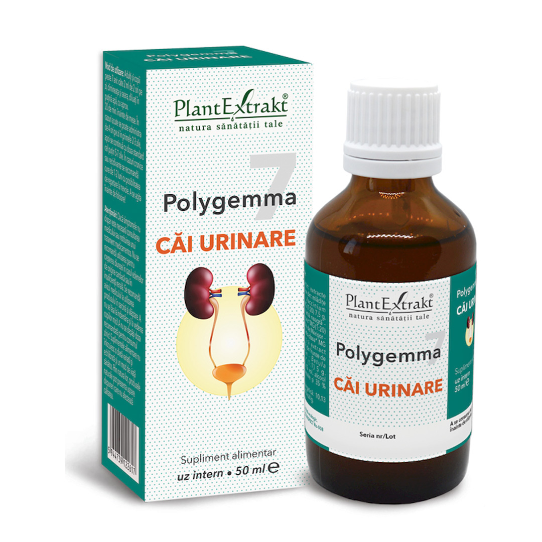 Polygemma 7 Cai Urinare, 50 ml, Plant Extrakt
