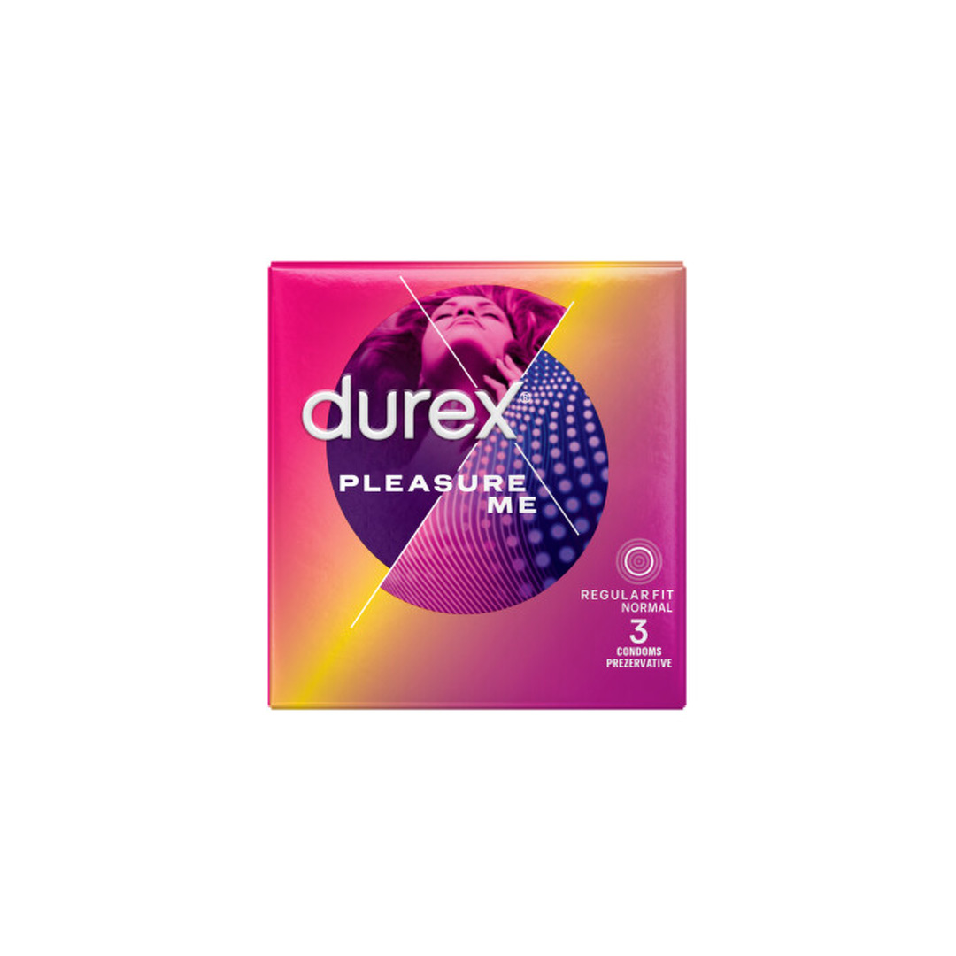 Prezervative DUREX Pleasure me, 3 bucati