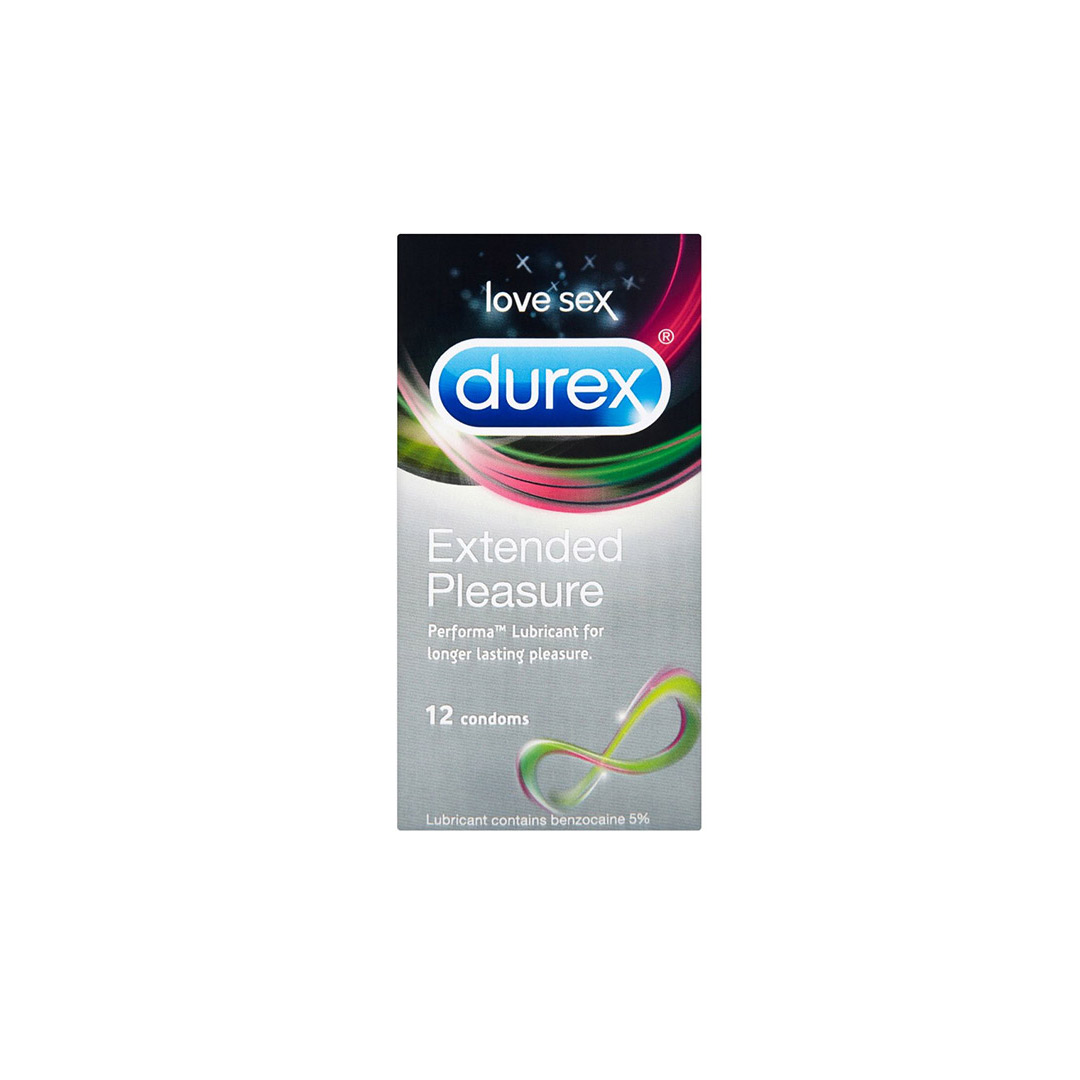 Prezervative Durex Extended Pleasure, 12 bucati