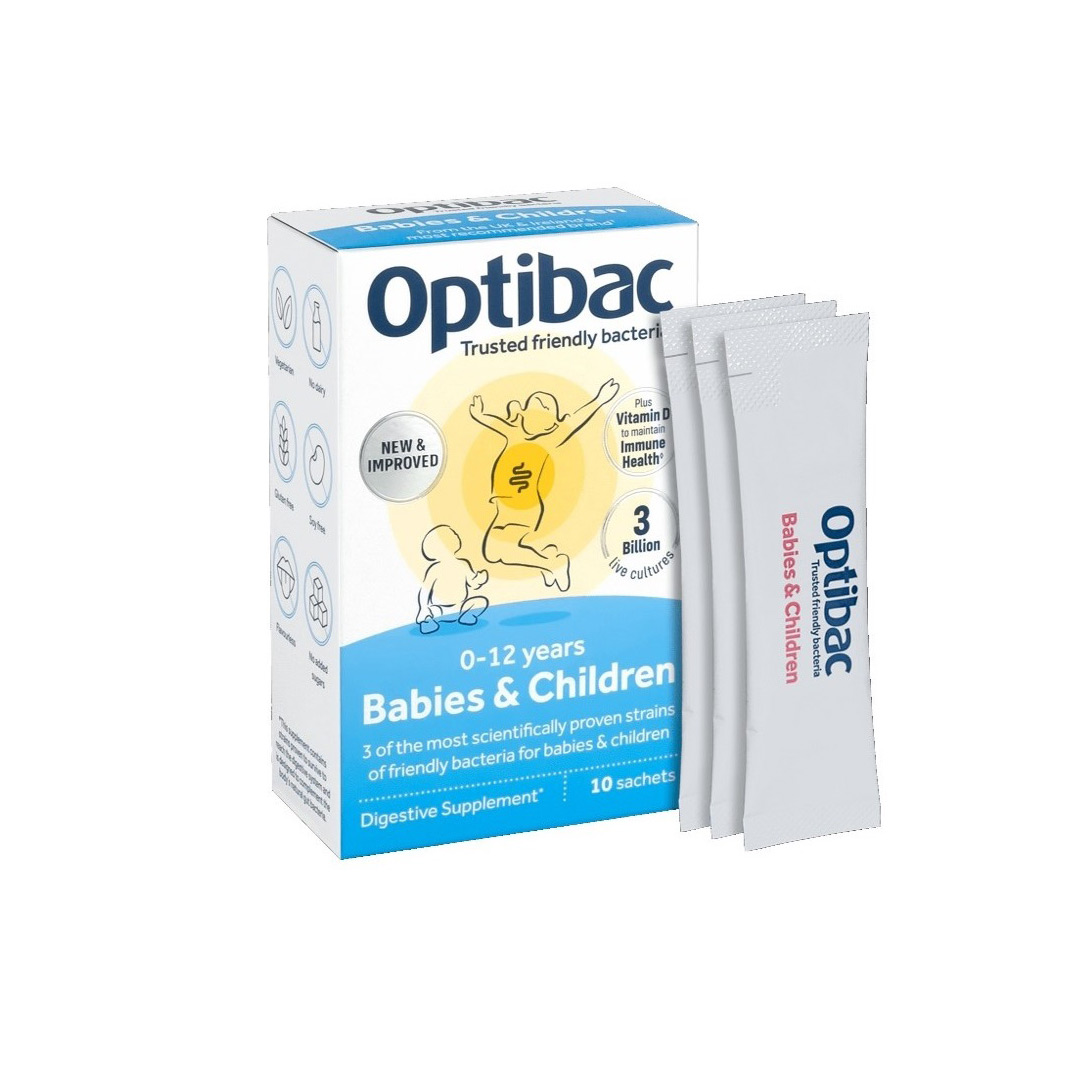 Probiotic pentru copii si sugari, 10 plicuri, Optibac