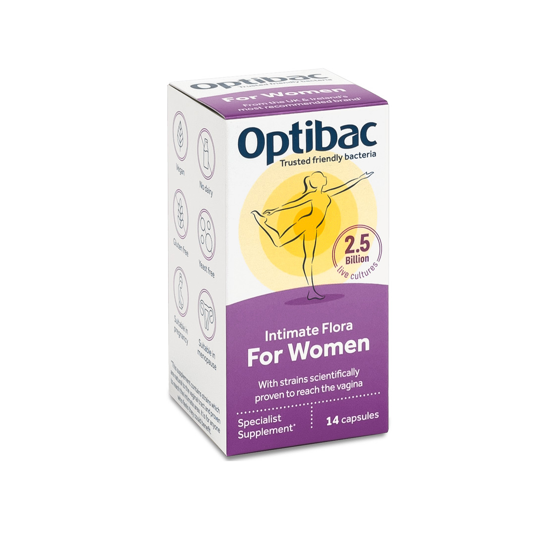 Probiotic pentru flora vaginala, 14 capsule, OptiBac
