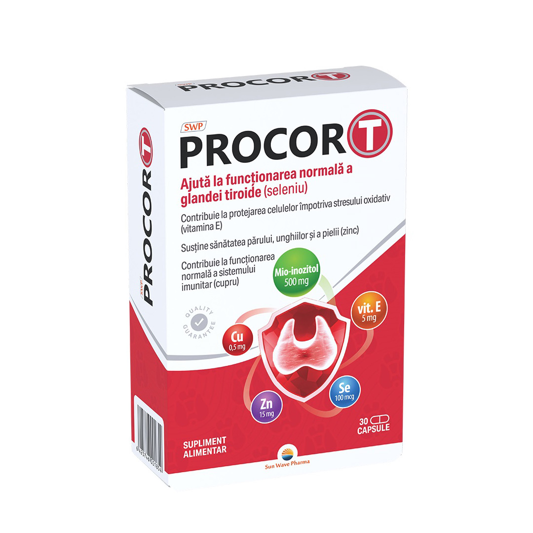 Procor T, 30 capsule, Sun Wave Pharma
