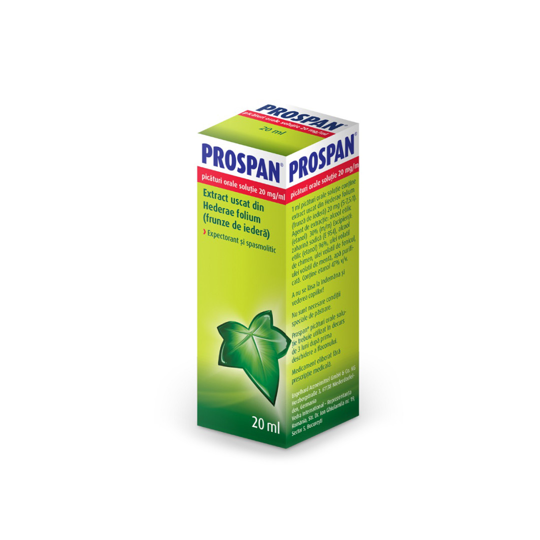 Picaturi orale - Prospan Herbal, 20 ml, Engelhard Arzneimittel