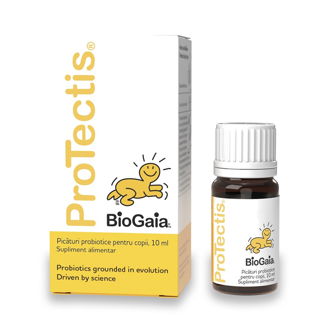 Protectis picaturi probiotice pentru copii,10 ml, BioGaia