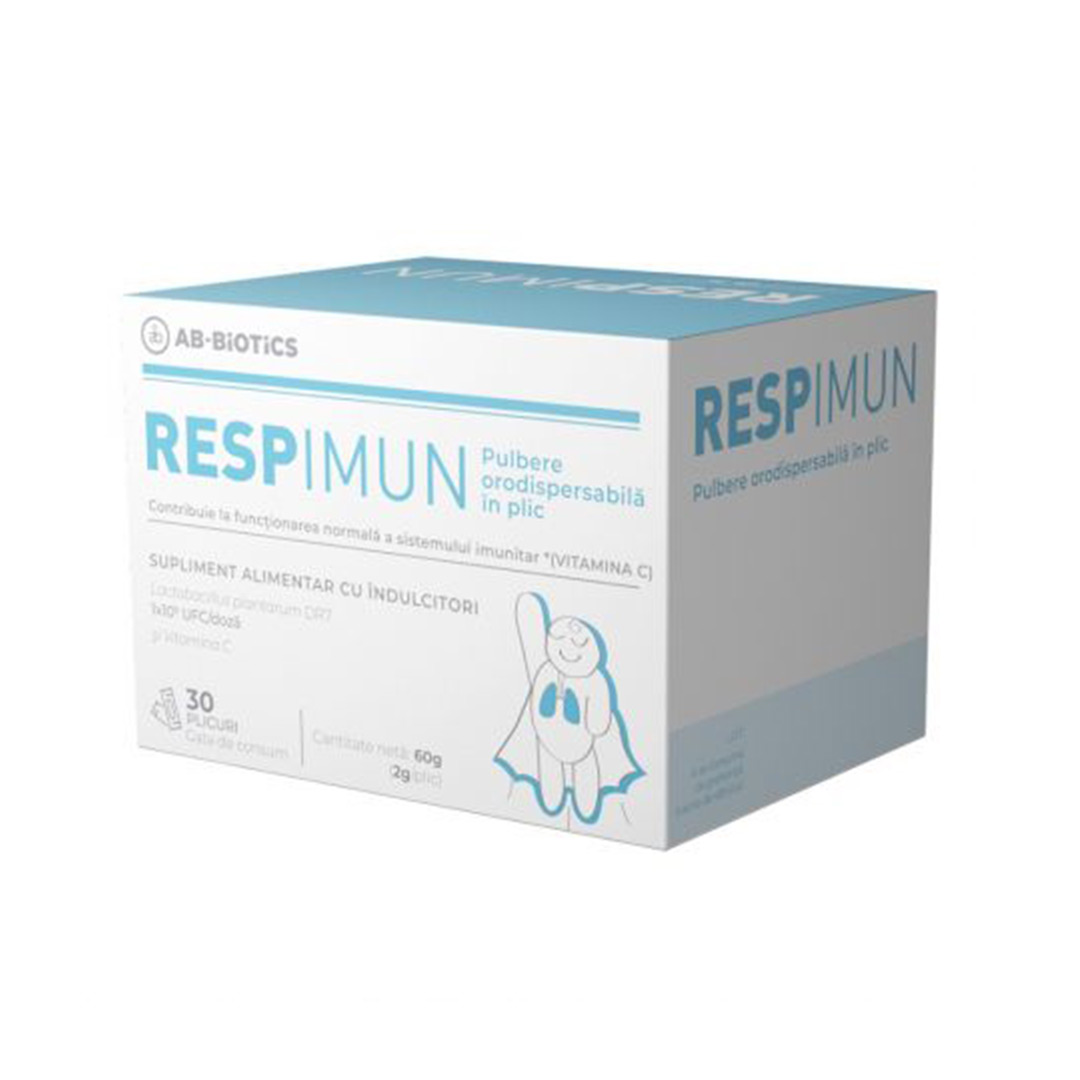 Pulbere orodispersabila Respimun, 30 plicuri, Ab-Biotics