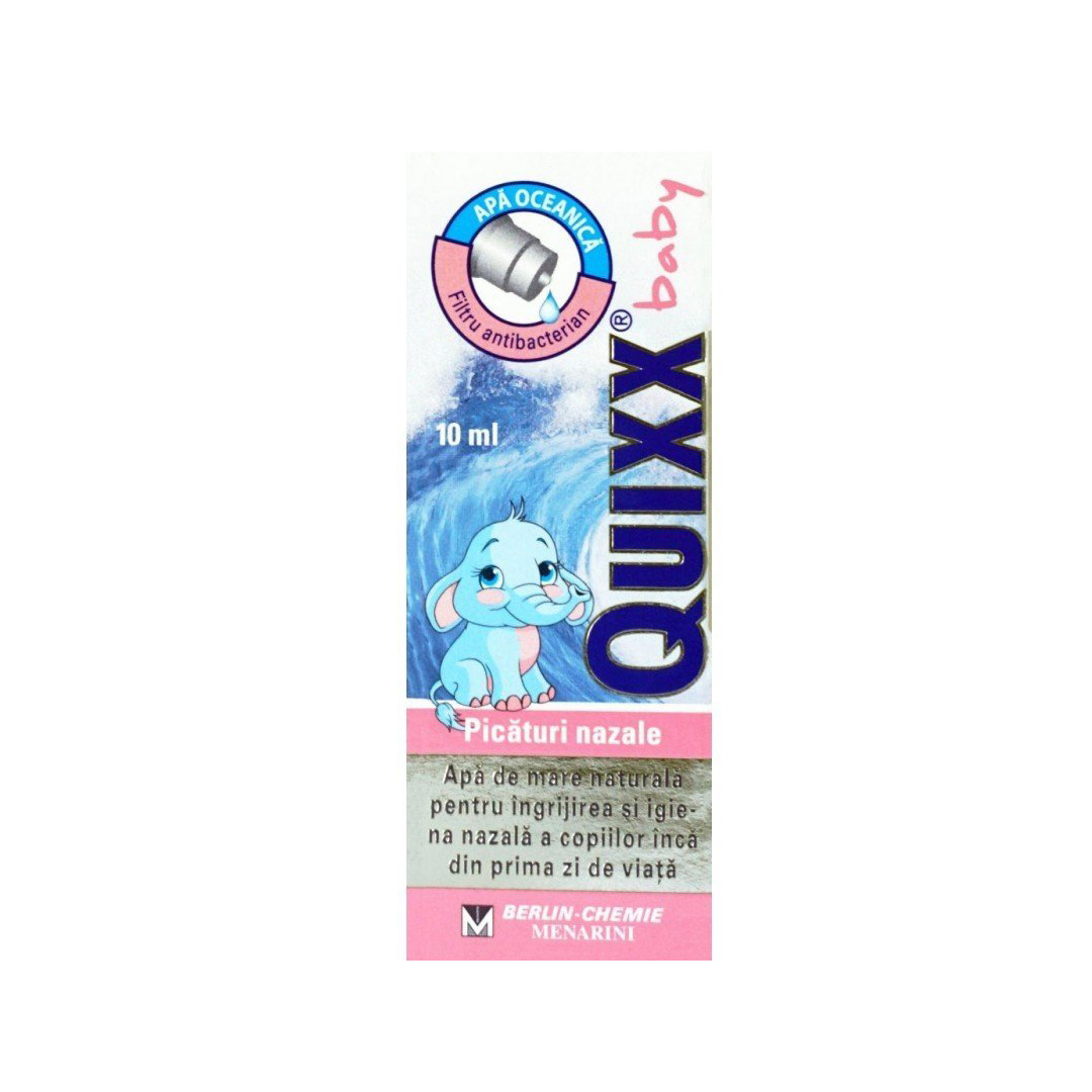 Picaturi nazale, Quixx Baby, 10 ml, Pharmaster