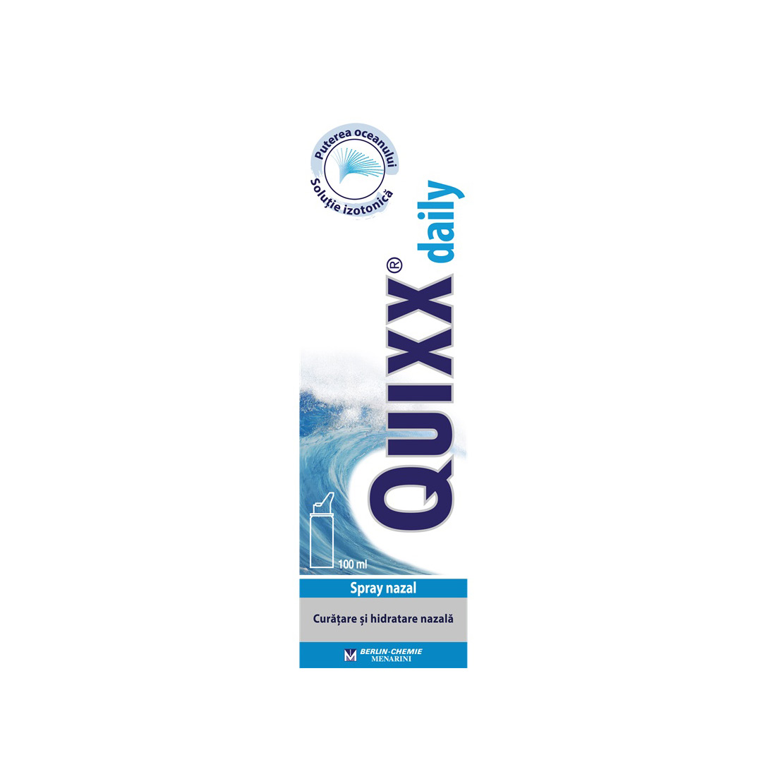 Spray nazal Quixx Daily, 100 ml, Pharmaster