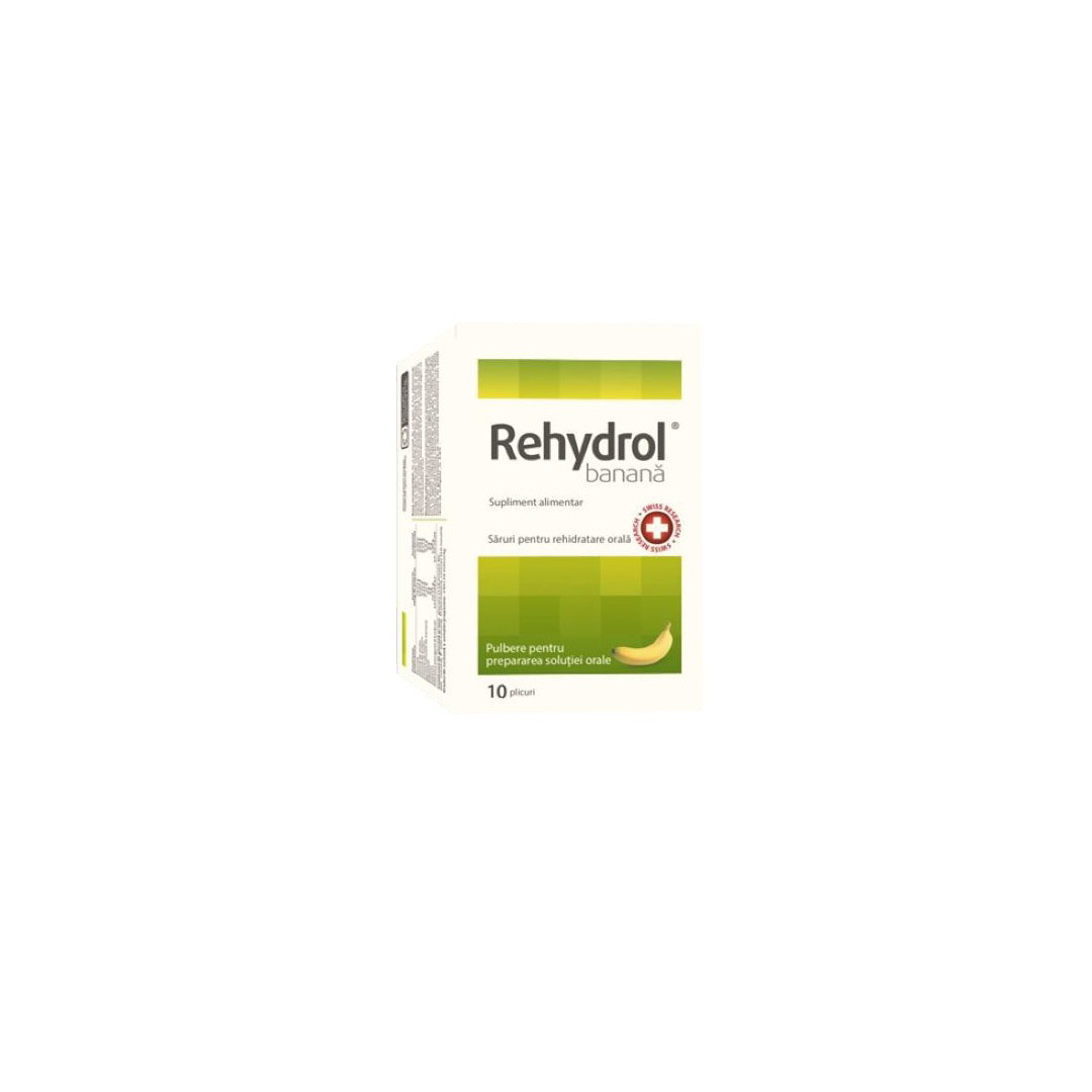 Rehydrol banana, 10 plicuri