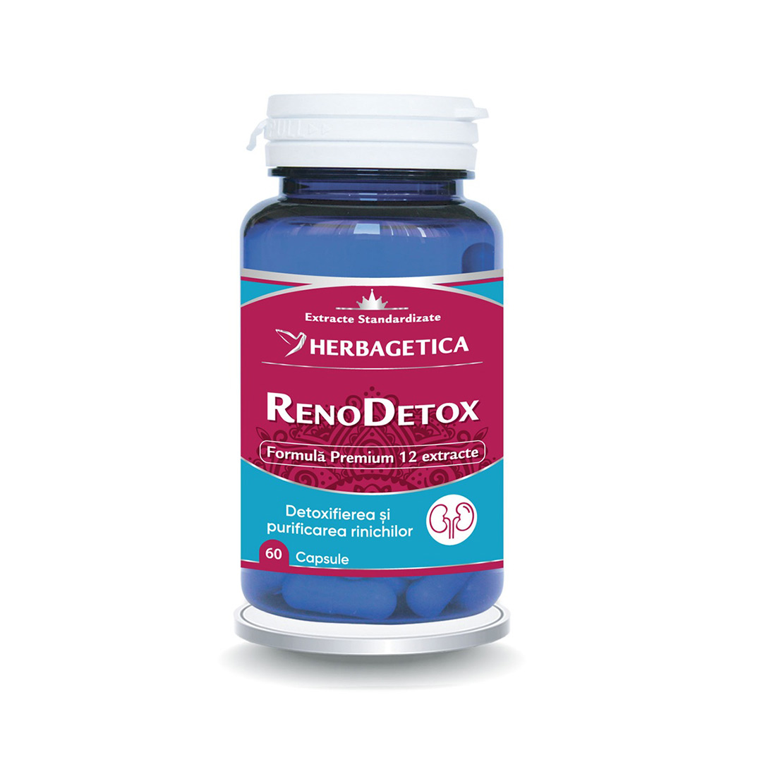 Renodetox, 60 capsule, Herbagetica