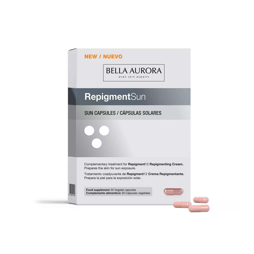 Repigment Sun, 30 capsule vegetale, Bella Aurora