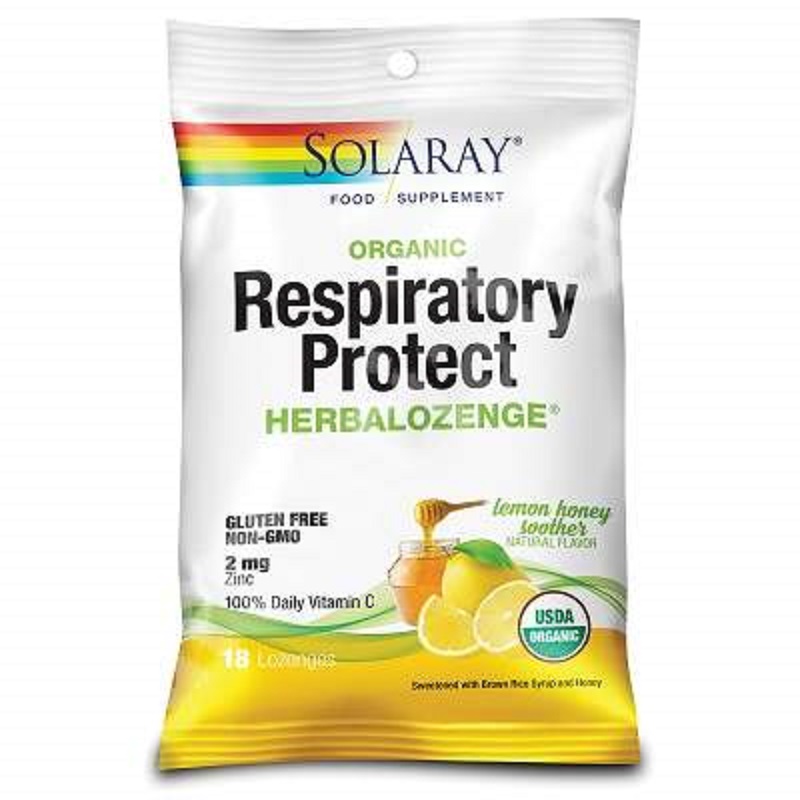 Respiratory Prot.Herb.Lemon H.Soo.x 18 dr Solaray