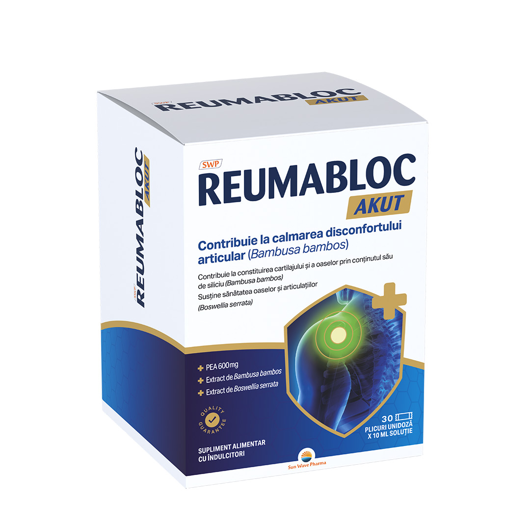 Reumabloc Akut, 30 plicuri unidoza, Sun Wave Pharma